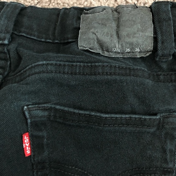 Levi’s 511 Slim Black Kids Jeans 12 Reg - Picture 11 of 11